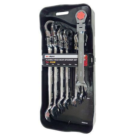 Repco 7 Piece Ratcheting Spanner Set Flex Head - Metric RTKGW37MF