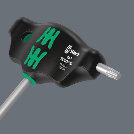 Wera T-handle screwdrivers Set Hex-Plus with Holding Function 7pc Metric 05023450001