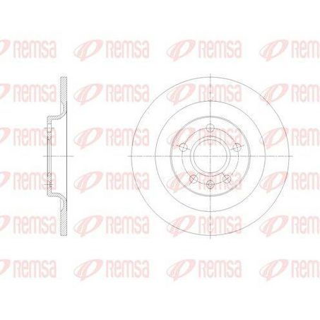 REMSA BRAKE ROTOR 62105.00