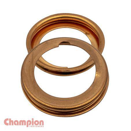 CHAMPION AUTO PARTS PK20-COPPER CRUSH WASH 12X18MM CWC1218