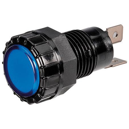 Narva Pilot Light LED Blue 12V Blade Terminals