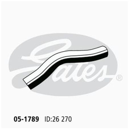 Gates Radiator Hose Upper 05-1789
