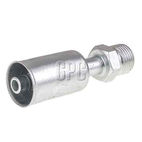 OEX Steel Fitting # 6 MIOR - Beadlock #6 Straight