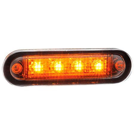 Narva FRONT MARKER LIGHT AMBER LED 9 TO 33V