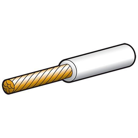 Narva 6mm Single Core Automotive Cable White