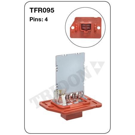 Tridon Heater Fan Resistor TFR095