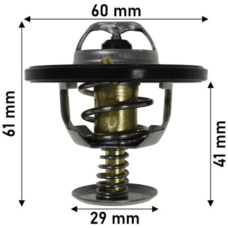 DAYCO THERMOSTAT 77 DEGREES C - 170 DEGREES F DT57E