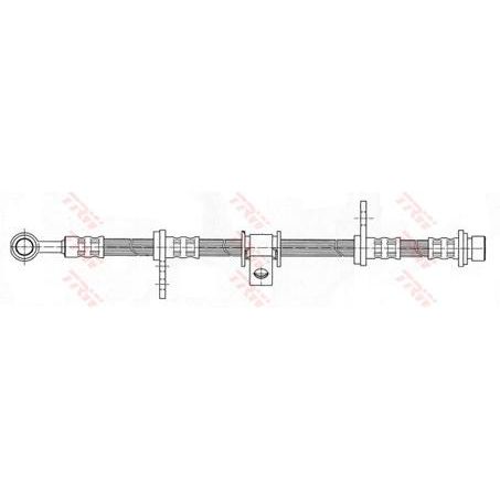 TRW Brake Hose Left Front