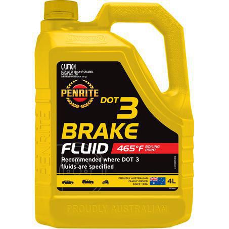 Penrite DOT 3 Brake Fluid 4L