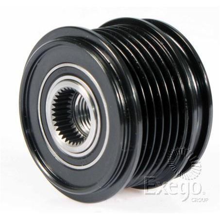 Nuline Overrunning Alternator Pulley 6 Groove Shaft Diameter 17mm 33T Spline OD:59mm PLX087