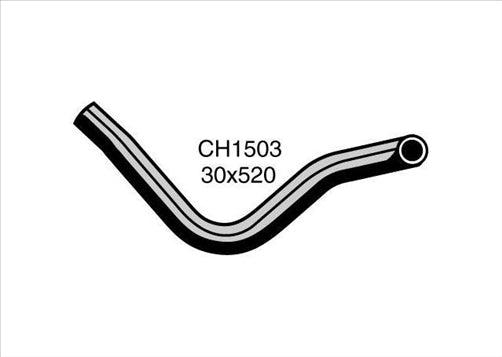 MACKAY Radiator Lower Hose HOLDEN GEMINI RB - 1.5L I4 PETROL CH1503