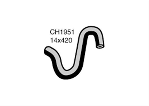 MACKAY Heater Hose - FORD FESTIVA WB - 1.3L I4 PETROL - Manual & Auto