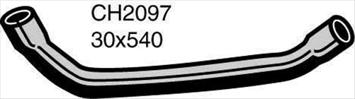 MACKAY Radiator Lower Hose - SEAT IBIZA . - 1.4L I4 PETROL - Manual & Auto