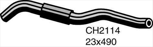 MACKAY Radiator Upper Hose - DAIHATSU CHARADE . - 1.0L I3 PETROL - Manual &