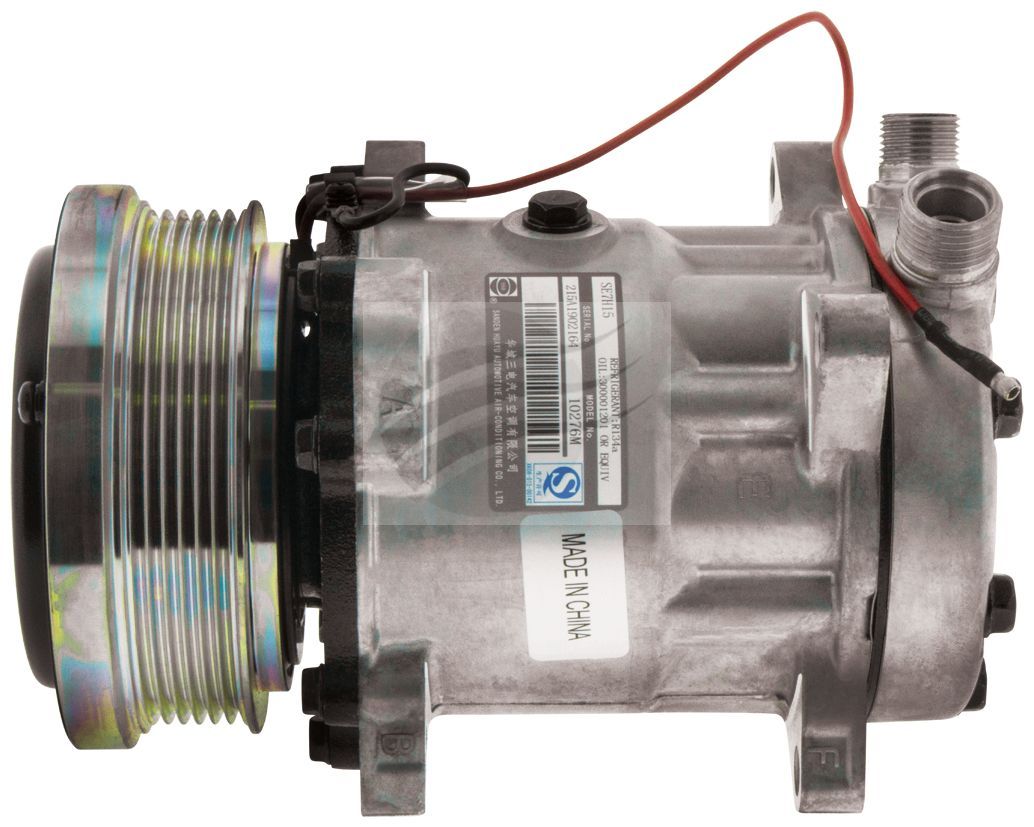 JAYAIR COMPRESSOR MACK TITAN SD7H15 6PV 12V 125MM VOR EAR MOUNT CM7865J