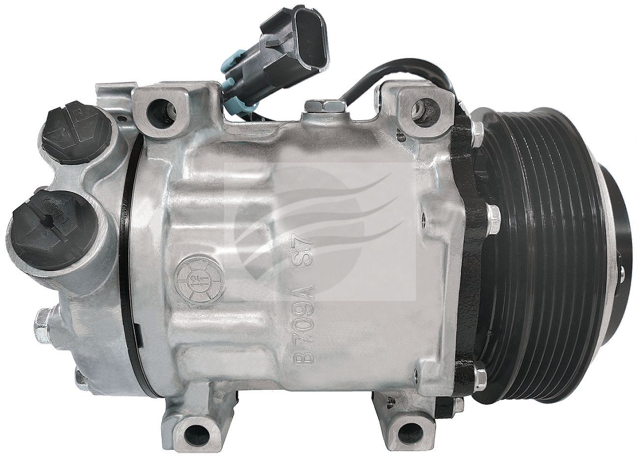 SANDEN COMPRESSOR WESTERN STAR SD7H15SHD 12V 6PV 125MM PAD DIRECT MOUNT