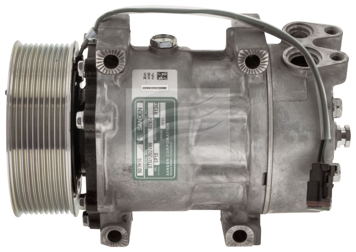 SANDEN COMPRESSOR SCANIA R SERIES 11-ON SD7H15 24V 10PV 120MM PAD CM8295
