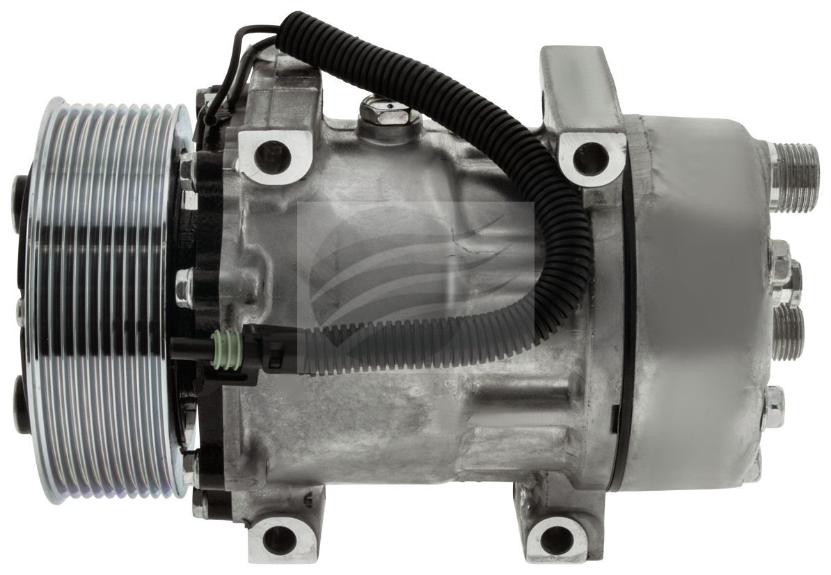SANDEN COMPRESSOR EAGLE TRUCK SD7H15 24V 10PV 125MM HOR KG HEAD CM8403