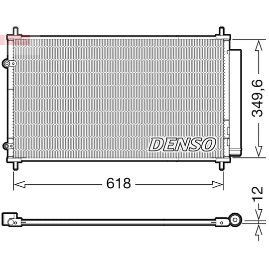 Condenser, air conditioning DCN50117