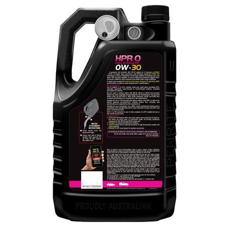 Penrite HPR 0 0W-30 Engine Oil 5L