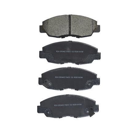 RDA GP MAX LOW METALLIC BRAKE PAD SET RDB1191