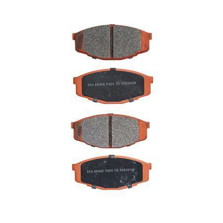 RDA BRAKES RDA GP Max General Purpose Low Metallic Brake Pad Set RDB281