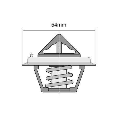 Tridon Thermostat 54mm - 82 Degrees C TT244-180