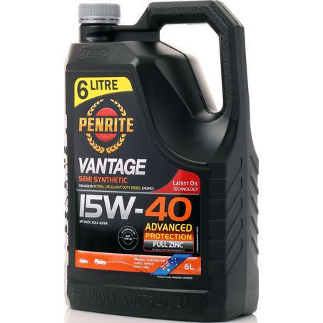 Penrite Vantage Semi Synthetic 15W-40 Engine Oil 6L