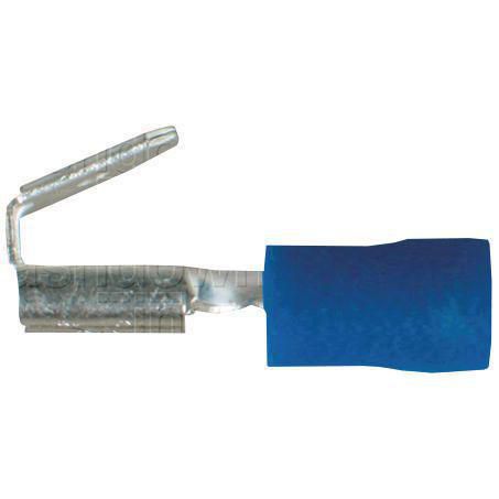 OEX Crimp Terminal 2-way Male/Female Blue Terminal Entry 6.3 x 0.8mm Vinyl