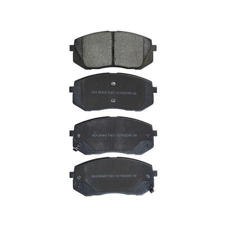 RDA GP MAX LOW METALLIC BRAKE PAD SET HYUNDAI KIA RDB2055