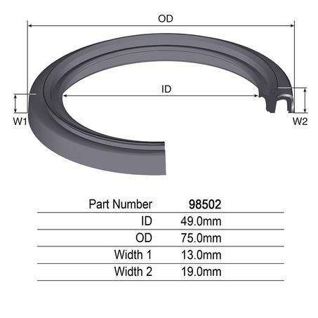 Kelpro Oil Seal 98502