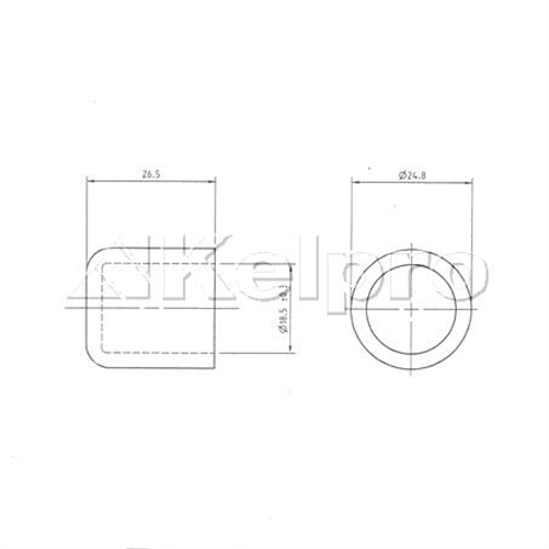 KELPRO Blank Off Water Pump Outlet Plug 19mm
