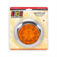 LED AUTO LAMPS LED Autolamps 12/24V Indicator Amber Round