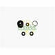 FRENKIT Clutch Master Cylinder Kit Toyota PBR K8651 D: 15.9mm