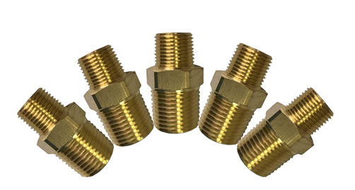 TINKR BRASS MALE CONNECTOR 1/4X1/2