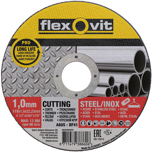 TINKR FLEXOVIT 102X1.6X16 A46TBF41 INOX