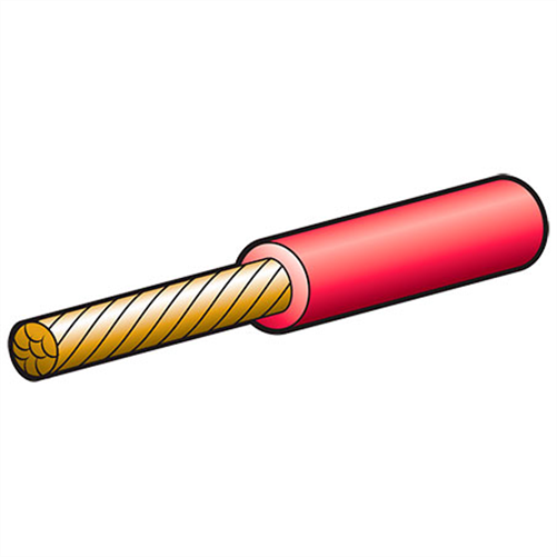 NARVA 6MM SINGLE CORE AUTOMOTIVE CABLE RED 30M PRICE PER METER