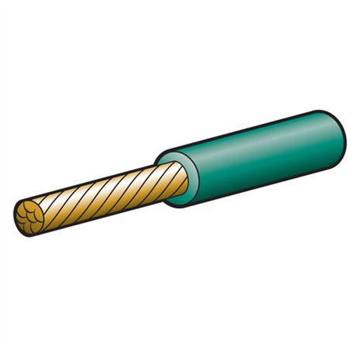 Narva 6mm Single Core Automotive Cable Green
