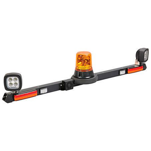 Narva MINE BAR 12V WITH HALOGEN ROTATING BEACON REVERSING ALARM