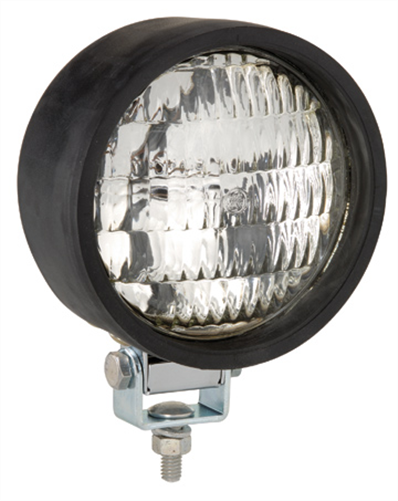 Rubber Body Work Lamp, 12 Volt 35W Sealed Tractor (Trapezoidal) Beam 72450