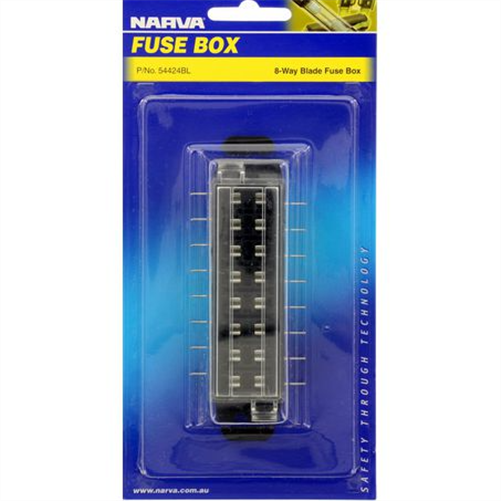Narva Fuse Box - Standard Blade 8 Way 30A 1 Pce