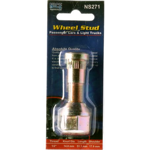 NICE PRODUCTS WHEEL STUD AND NUT