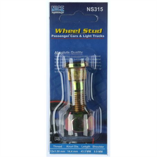 NICE PRODUCTS WHEEL STUD AND NUT