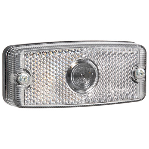 Narva FRONT END OUTLINE LAMP (CLEAR) WITH IN-BUILT RETRO REFLECTOR