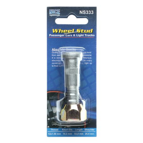 NICE PRODUCTS WHEEL STUD AND NUT