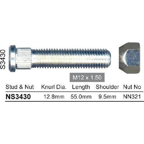 NICE PRODUCTS WHEEL STUD