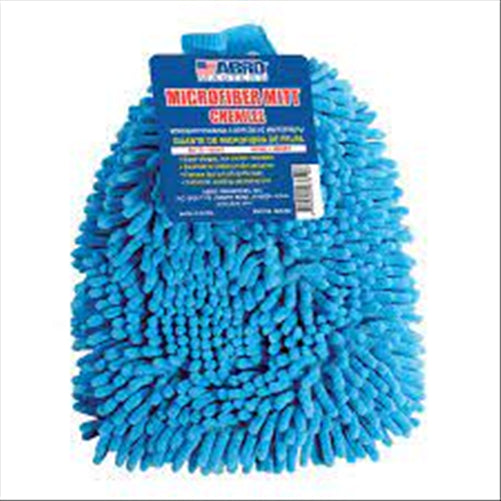 ABRO MICROFIBER MITT CHENILLE