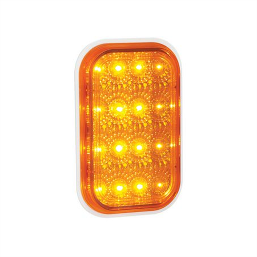 LED AUTO LAMPS INDICATOR LAMP W/AMBER LENS BLIST PACK