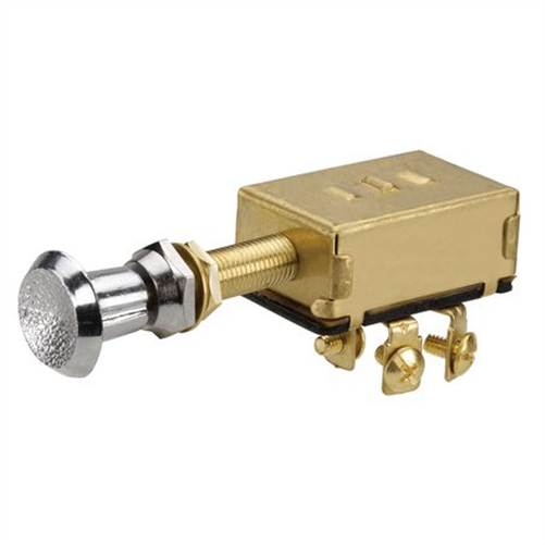 Narva Push/Pull Switch Off/On/On DPDT (Contacts Rated 15A @ 12V)