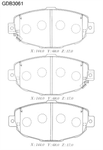 TRW Brake Pad Set